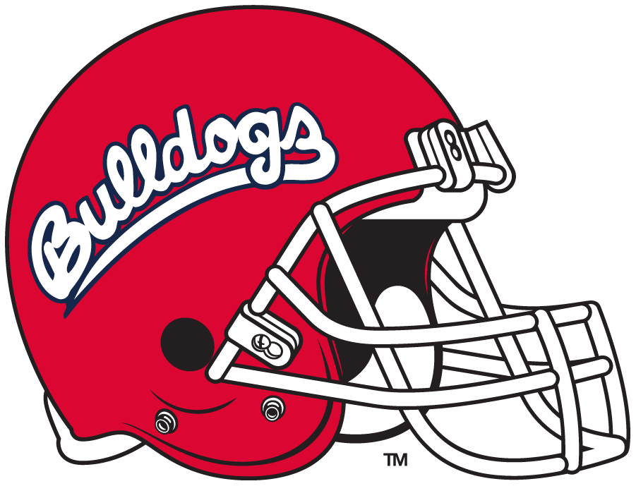 Fresno State Bulldogs 2018-2020 Helmet Logo diy DTF decal sticker